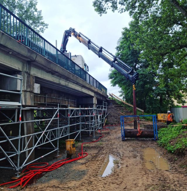 Petit retour sur notre été 2021… On a survécu! 
#cleppé42 #freyssinet #grutage